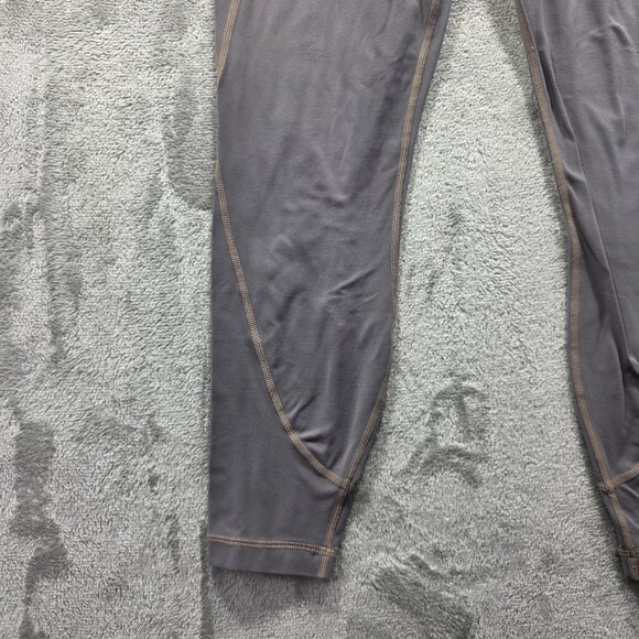 Athleta Leggings Womens Medium Gray High Rise Workout Yoga Pants Nylon Spandex - Picture 3 of 10
